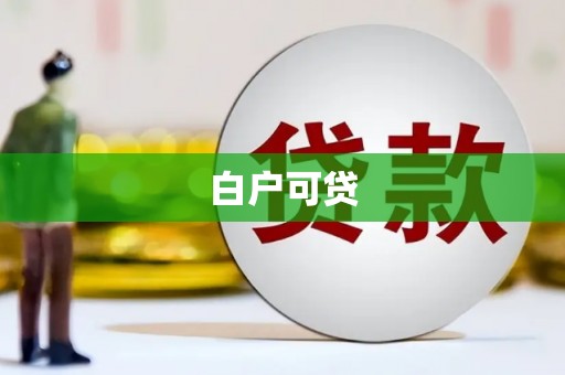 浔阳白户可贷