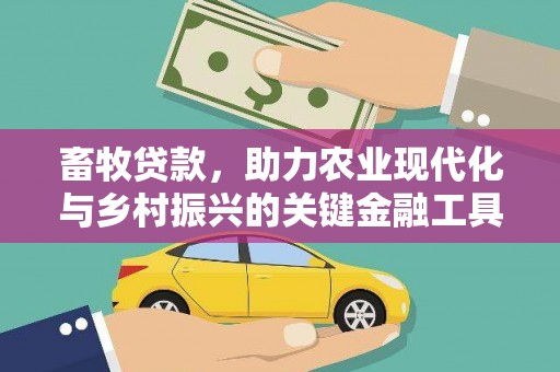浔阳畜牧贷款，助力农业现代化与乡村振兴的关键金融工具