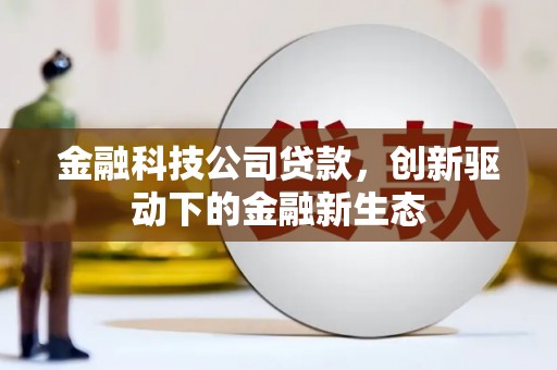 浔阳金融科技公司贷款，创新驱动下的金融新生态