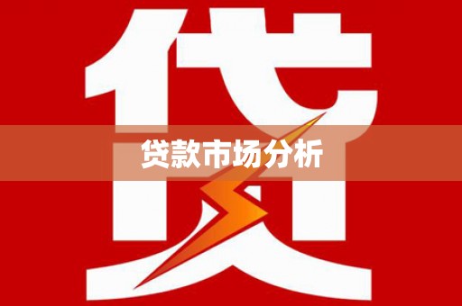 浔阳贷款市场分析