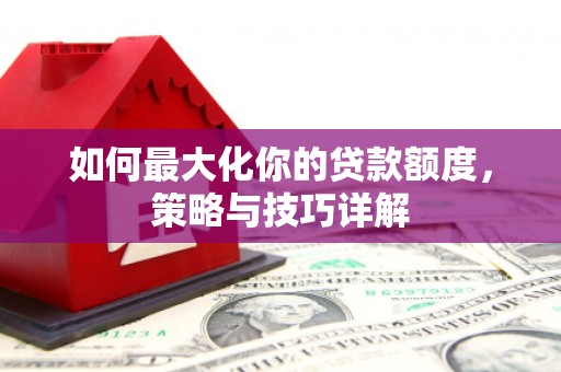 浔阳如何最大化你的贷款额度，策略与技巧详解