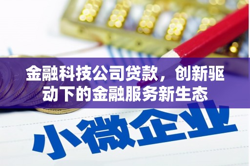 浔阳金融科技公司贷款，创新驱动下的金融服务新生态