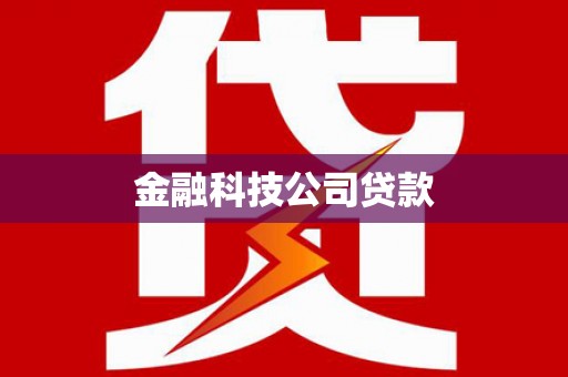 浔阳金融科技公司贷款