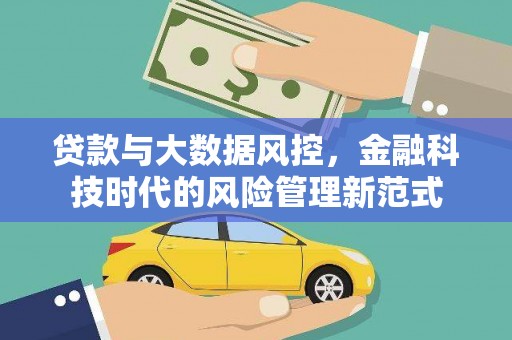 浔阳贷款与大数据风控，金融科技时代的风险管理新范式