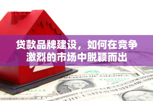 浔阳贷款品牌建设，如何在竞争激烈的市场中脱颖而出