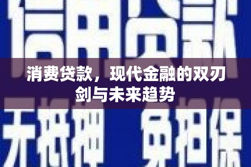 浔阳消费贷款，现代金融的双刃剑与未来趋势