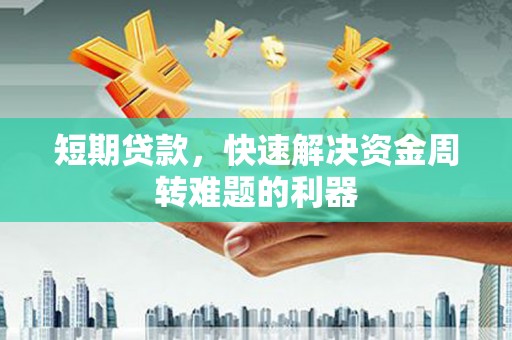 浔阳短期贷款，快速解决资金周转难题的利器