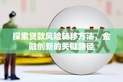 浔阳探索贷款风险转移方法，金融创新的关键路径