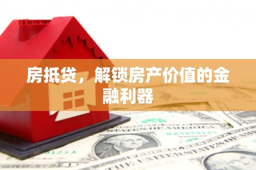 浔阳房抵贷，解锁房产价值的金融利器