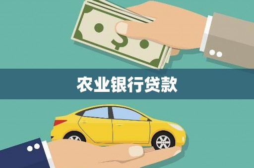浔阳农业银行贷款
