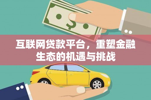 浔阳互联网贷款平台，重塑金融生态的机遇与挑战