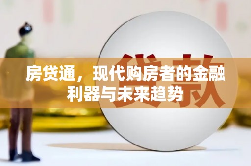 浔阳房贷通，现代购房者的金融利器与未来趋势