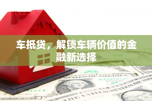 浔阳车抵贷，解锁车辆价值的金融新选择