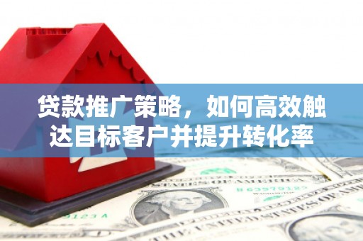 浔阳贷款推广策略，如何高效触达目标客户并提升转化率