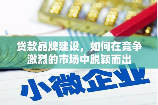 浔阳贷款品牌建设，如何在竞争激烈的市场中脱颖而出