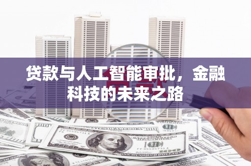 浔阳贷款与人工智能审批，金融科技的未来之路