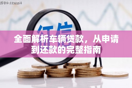 浔阳全面解析车辆贷款，从申请到还款的完整指南