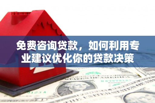 浔阳免费咨询贷款，如何利用专业建议优化你的贷款决策