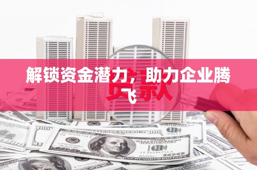 浔阳解锁资金潜力，助力企业腾飞