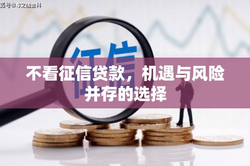 浔阳不看征信贷款，机遇与风险并存的选择